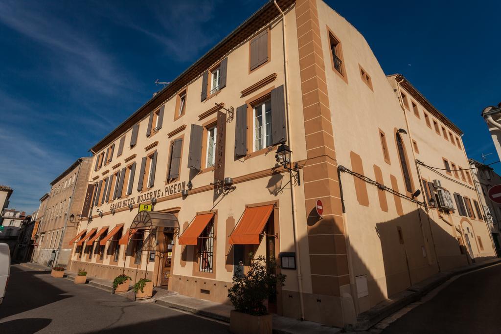 Hotel Moderne Et Pigeon Limoux Esterno foto